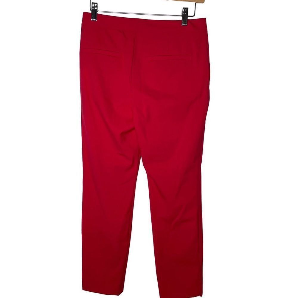 Zara Red Work Pants‎ - Picture 2 of 11